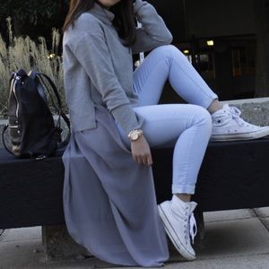 Zara crew top sweater